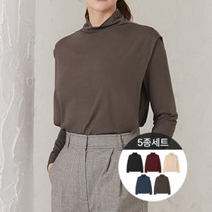 텐셀 모달 티블라우스 5종세트