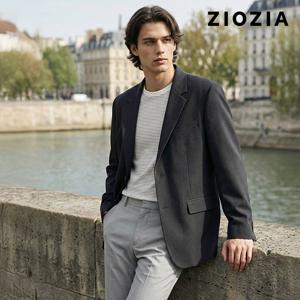 오버핏 차콜그레이 데일리 솔리드 자켓 S (ABE1KG1101_CGR)