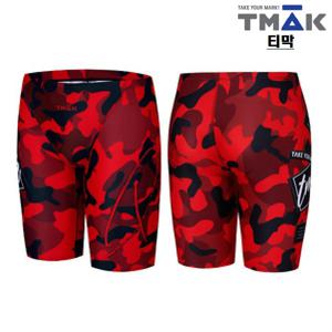 [티막]5부 남자 실내수영복 UKP0457-RD
