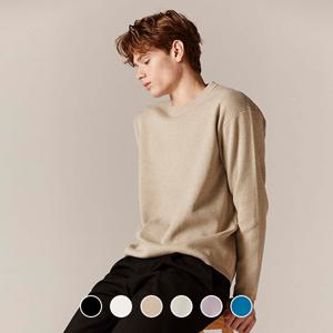 053504 12GG 하프밀란 크루넥 스웨터