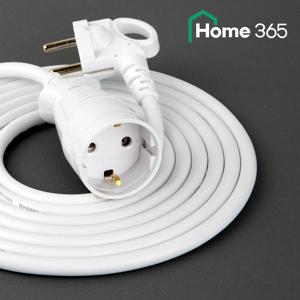 홈365 국산 전기 연장선 멀티탭 원형 1구 10M / 10A 캠핑 리드선