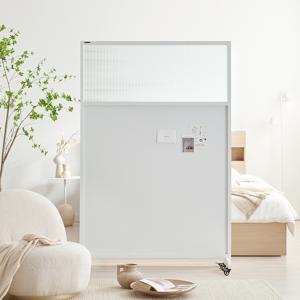 듀크 이동식 우드 파티션 타공 무타공 모루유리