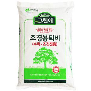 그린애 조경용 냄새 없는 퇴비 20kg .공원 아파트 조경 학교 나무 수목 부엽토.