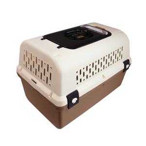 브리더랩 더블 도어 캐리어 L(브라운) 강아지 고양이 이동장