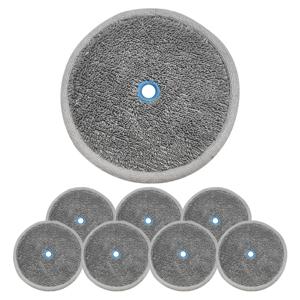 리빙만렙 에브리봇 쓰리스핀 엣지 호환 극세사 걸레 패드 8개 로봇 청소기 리필