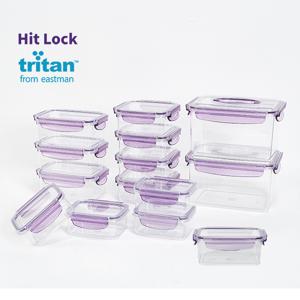 (방송에서만)에코센스 히트락 풀트라이탄 밀폐용기 14종세트