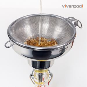 비벤자디 올스텐 올인원 거름망 깔대기 세트 대형 깔때기