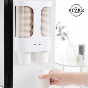 비블코리아 매직홀 2구 컵 홀더/디스펜서(카키)_8076