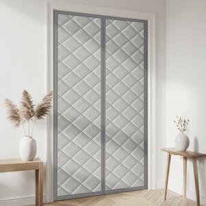 현관 방풍커튼 우풍 바람 차단 방한 출입문 비닐커튼 90x210cm