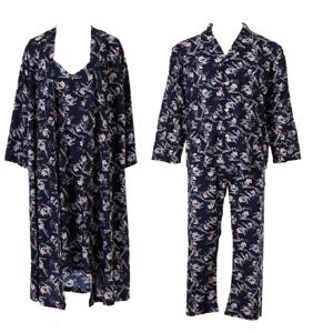 비너스 실크터치 여성원피스가운 남성잠옷 커플잠옷 VPAA206MVGNA206AB