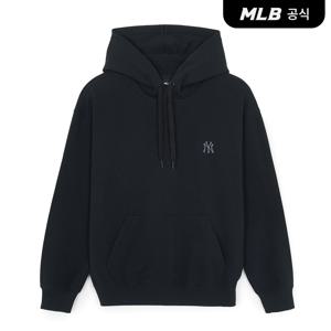 26SS 공용 베이직 스몰로고 오버핏 후드티 NY (Black) 3AHDB0161-50BKS