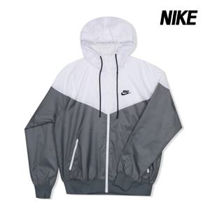 바람막이 NSW 윈드러너 후드 자켓 남성 그레이 DA0002-084