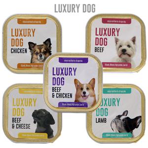 럭셔리독 습식사료 사각캔 세트 24개
