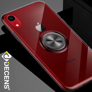 아이폰XS 소프트 클리어 핑거 링 케이스 M567