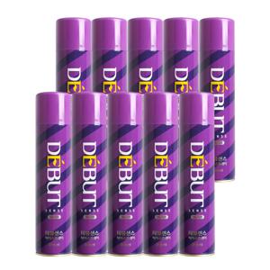 10개  데뷰 센스 헤어스프레이 무스크향 300ml