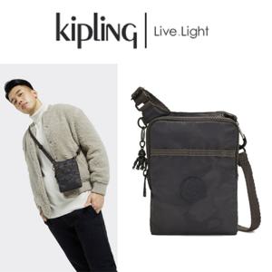 [키플링] 핸드폰크로스백 도니 차콜 자카드 KLCBS17 CCJQ-JS