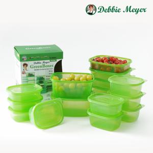 그린박스 밀프랩 반찬통 김치통 냉장고정리 4세트 16p