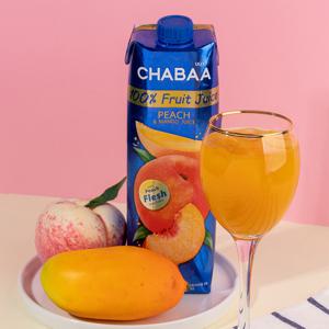 차바 복숭아 망고주스 1LX4팩