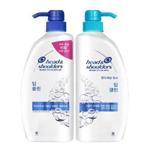 헤드앤숄더 샴푸 린스 딥클린 두피 2종택1 샴푸 린스 헤드엔숄더 두피
