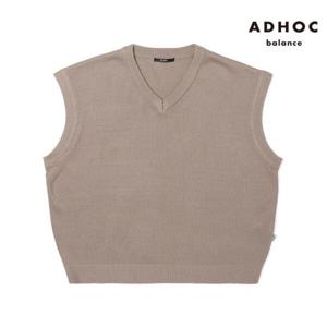 남성 오버핏 니트 베스트(HY9VE11)