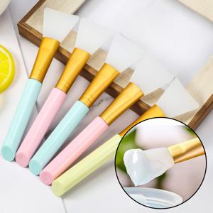 실리콘 모델링 팩 브러쉬 붓 스파츌라 미용 얼굴