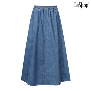 정상가:69,000원 | 데일리 코튼 밴딩 롱 스커트 (DP1WH004A)