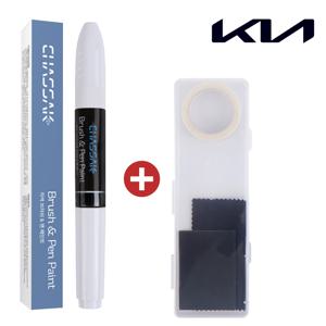 차싹 기아 UD/1D 크리어화이트 레이 셀토스 스토닉 스포티지 쏘렌토 카니발 붓펜 자동차 페인트 도색