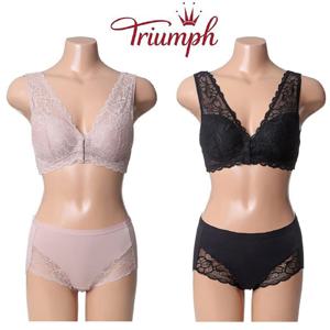 데일리 앞후크 프리컷 브라팬티SET 2컬러 택1 TEWBRR14TEWBPR14SK