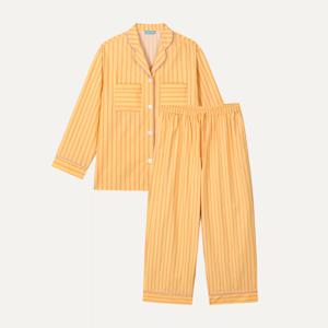 브레즘 코튼 롱파자마 세트