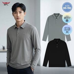 BFL 데일리 아이스쿨 심플핏 긴팔 카라티셔츠 골프티 여름까지 입는 정장룩 B2FKTS-125_24556181_685817
