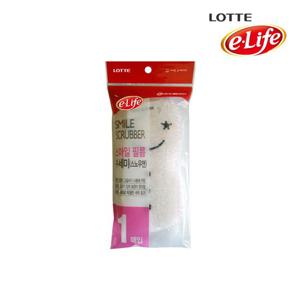 롯데이라이프 스마일 필름 수세미 스노맨