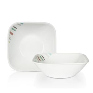 코렐 핸디크래프트 사각 샐러드볼 중 16.2cm