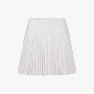 [LIVE]플레어 플리츠 페라 스커트 (화이트)