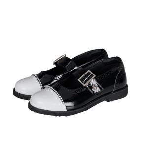 [LIVE]진주 포인트 메리제인 골프화 (블랙)