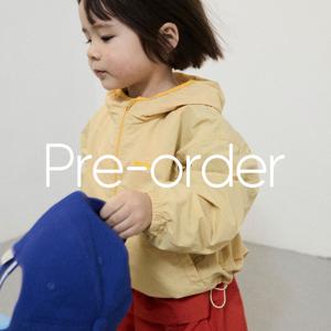 [프리오더 4/30 출고]후드 바람막이 점퍼 2color