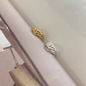 [브리치]  / 실버925 심플 체인 은 이어커프 귀찌 2컬러