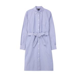 [여성] 옥스퍼드 셔츠 원피스 (블루) (BBDZWM7846MES)