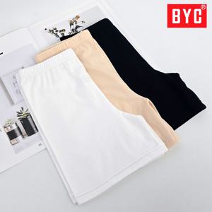 면스판 3부 속바지 여성 학생 교복치마 속바지 여자쫄바지 숏레깅스
