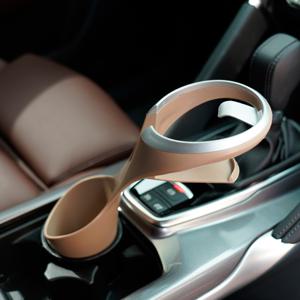 카몽 차량용 콘솔 컵홀더 투컵스 멀티 홀더 음료수 커피 거치대