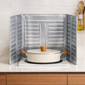 기름튐방지 가드 가스레인지 인덕션 접이식 기름막이 오일가드 주방가림막 기름튐 걱정 끝