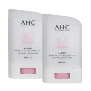 (1+1)AHC 마스터즈 하이퍼 마일드 리페어 선스틱 22gX2개 +물티슈/미백 주름개선/AHC 썬스틱/28년05월까지
