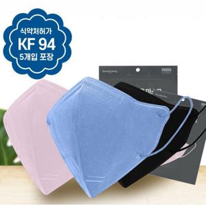 굿필링 고급형 새부리형 KF94 마스크 대형 배이지 50매