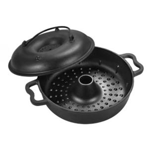 J2K 무쇠 직화냄비 28cm 만능팬 고구마 옥수수 굽는냄비