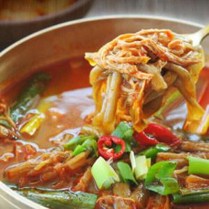 (HOT특가딜)금강만두 육개장 630g x5봉/ 부산명물 맛집 / 진한국물과 푸짐한 건더기