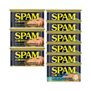 스팸 클래식 200gx3 +스팸 25%라이트 200g x6