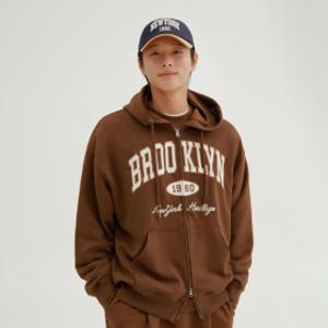 BROOKLYN 아플리케 후드집업_SPMZF49C51 2026 스파오 봄준비