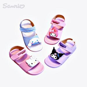 시나모롤 쿠로미 마이멜로디 헬로키티 3D 벨크로 샌들 유치원 초등 어린이 아동 유아동 키즈 주니어 슬리퍼