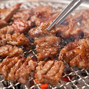 (마포미식로드) 마포장터 수제 돼지갈비맛 왕구이 600g 1팩 목전지 양념 목살