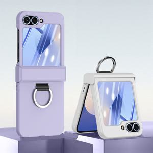 최신 갤럭시 Z플립 케이스 링고리 컬러 힌지보호 / 핸드폰케이스 지플립7 6 5 4 3