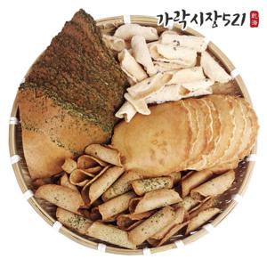 정성으로 빚은 4종 궁중전병세트 1kg 옛날과자 센베이 답례품 설 추석 명절선물